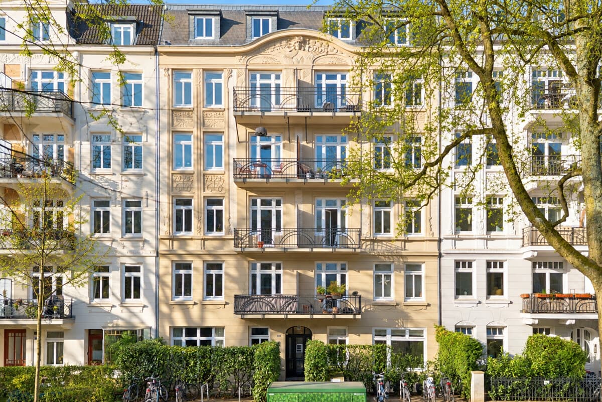 Traumhafte 4-Zimmer Penthouse-Wohnung mit sonniger Loggia in Hoheluft-West